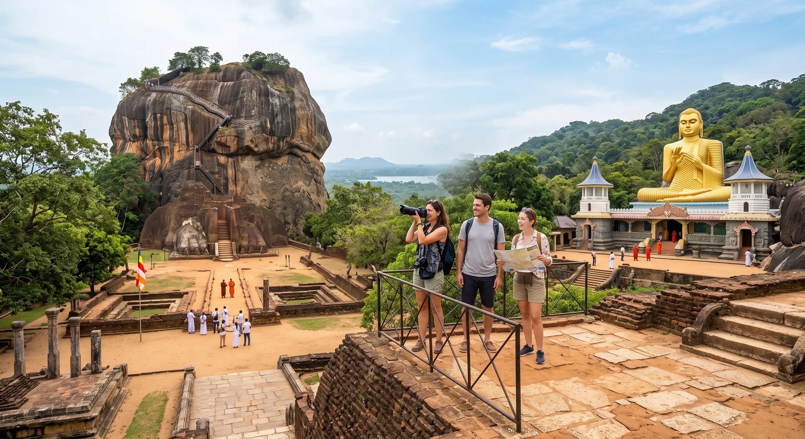 Sigiriya-Dambulla Day Tour